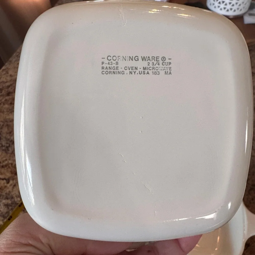 VTG Corning Ware Spice of Life Casserole Dish Set 6 Grab It Bowls 2.75 Cup